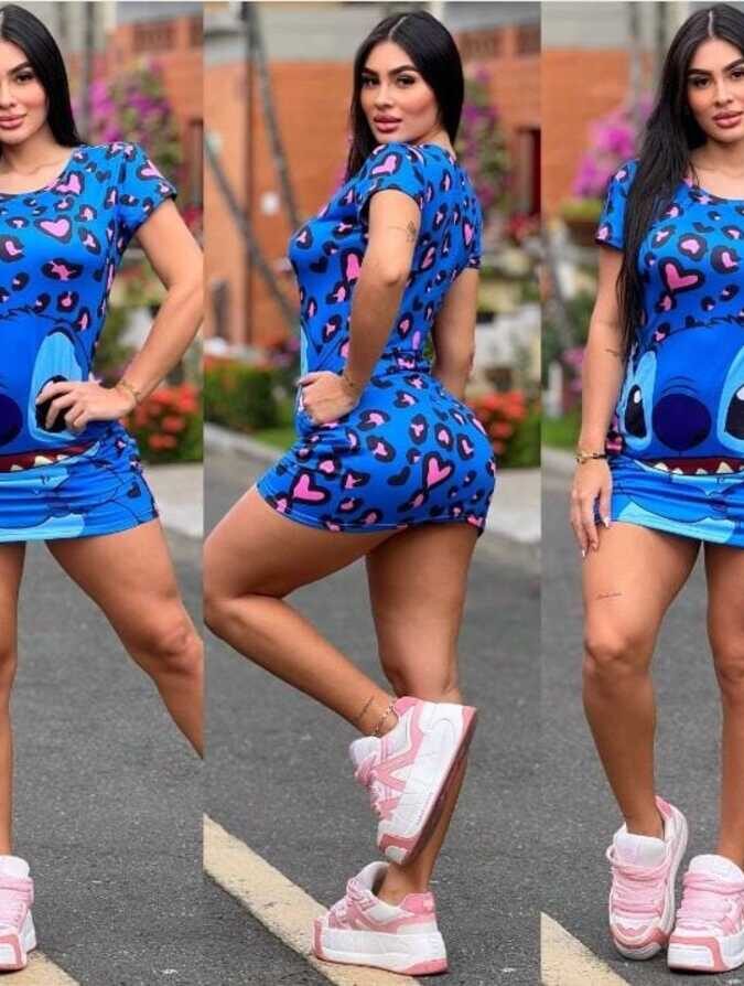 Camison de pijama para mujer de Stitch