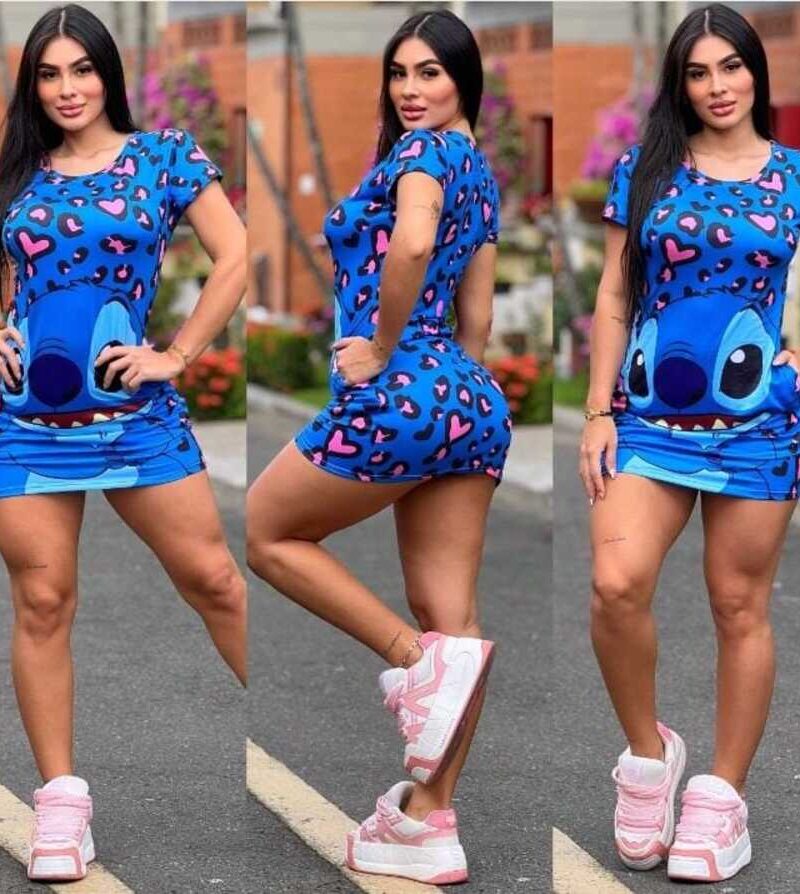 Camison de pijama para mujer de Stitch