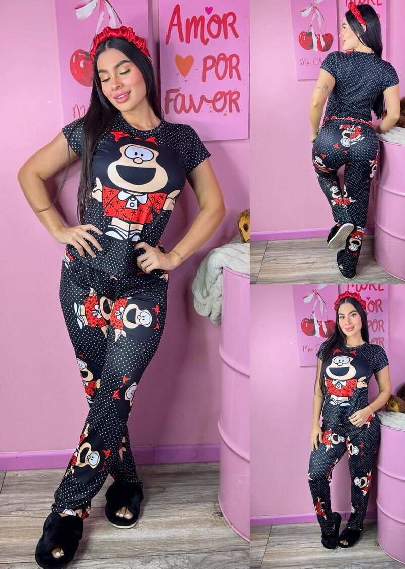 Pijama para mujer camiseta y pantalon de Mafalda