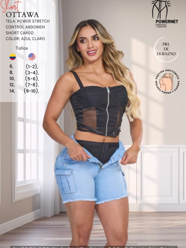 Short panty faja para mujer
