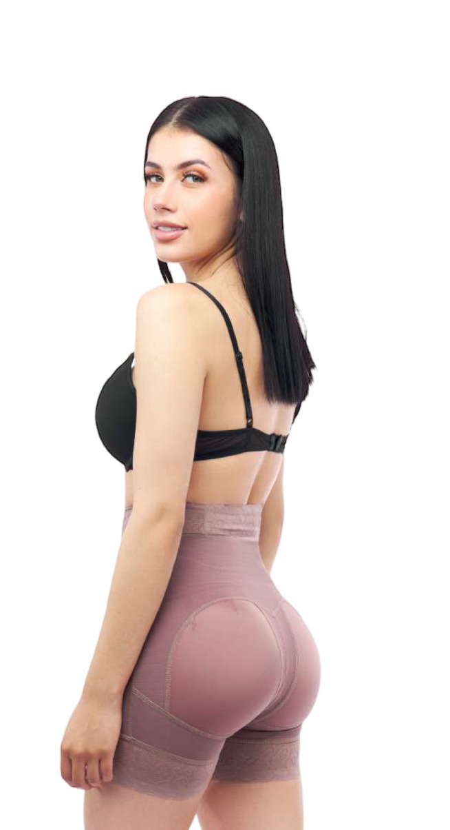 PANTY CORTO CREMALLERA FRONTAL REF 1045-900248