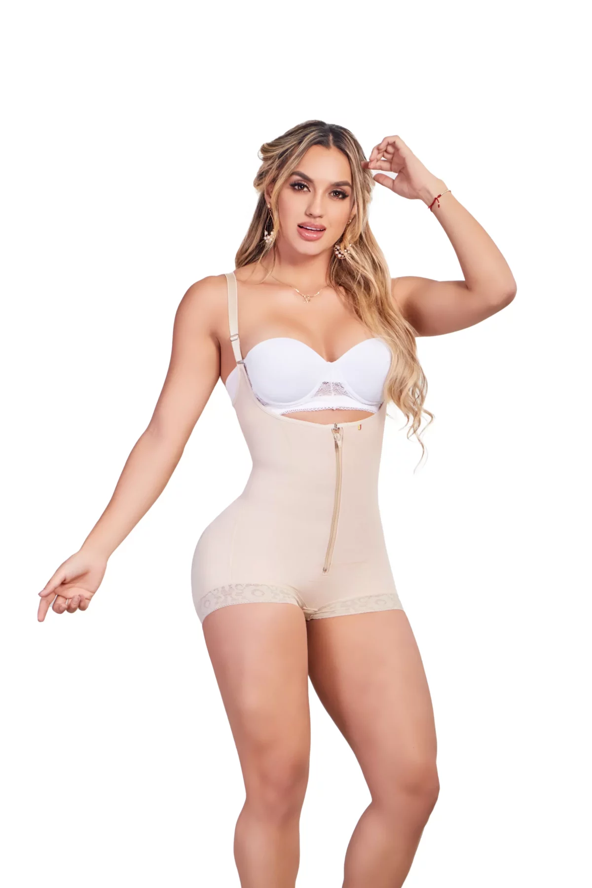 Fajas colombianas strapless, con control de abdomen, levanta gluteos ref 1050