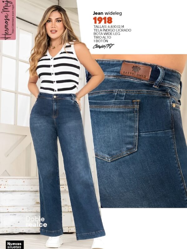 jean push up bota ancha