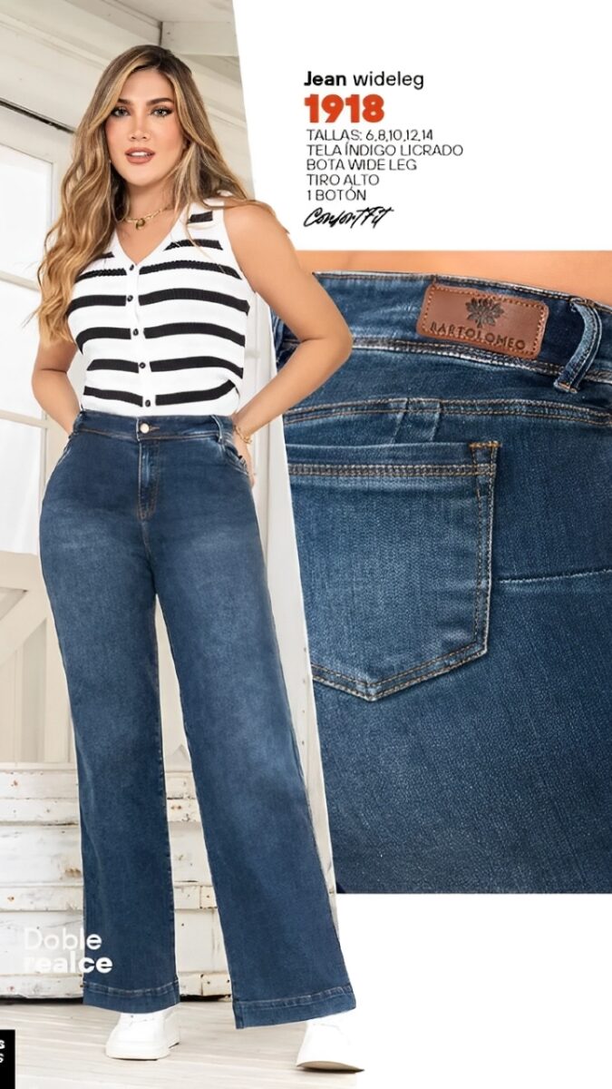 jean push up bota ancha