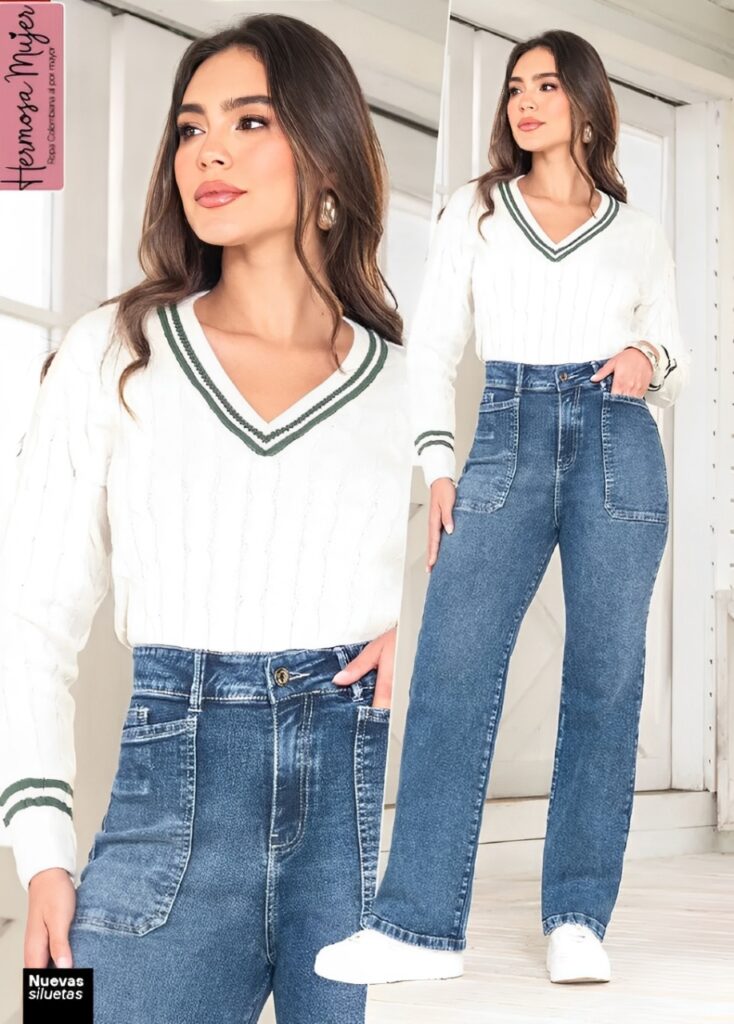 tendencias jeans mujer
