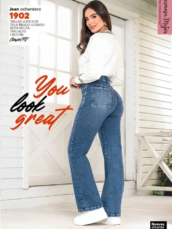 jean push up ochentero