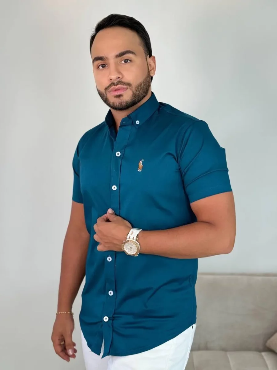 La Camisa de Manga Corta para Hombre Versátil - Image 5