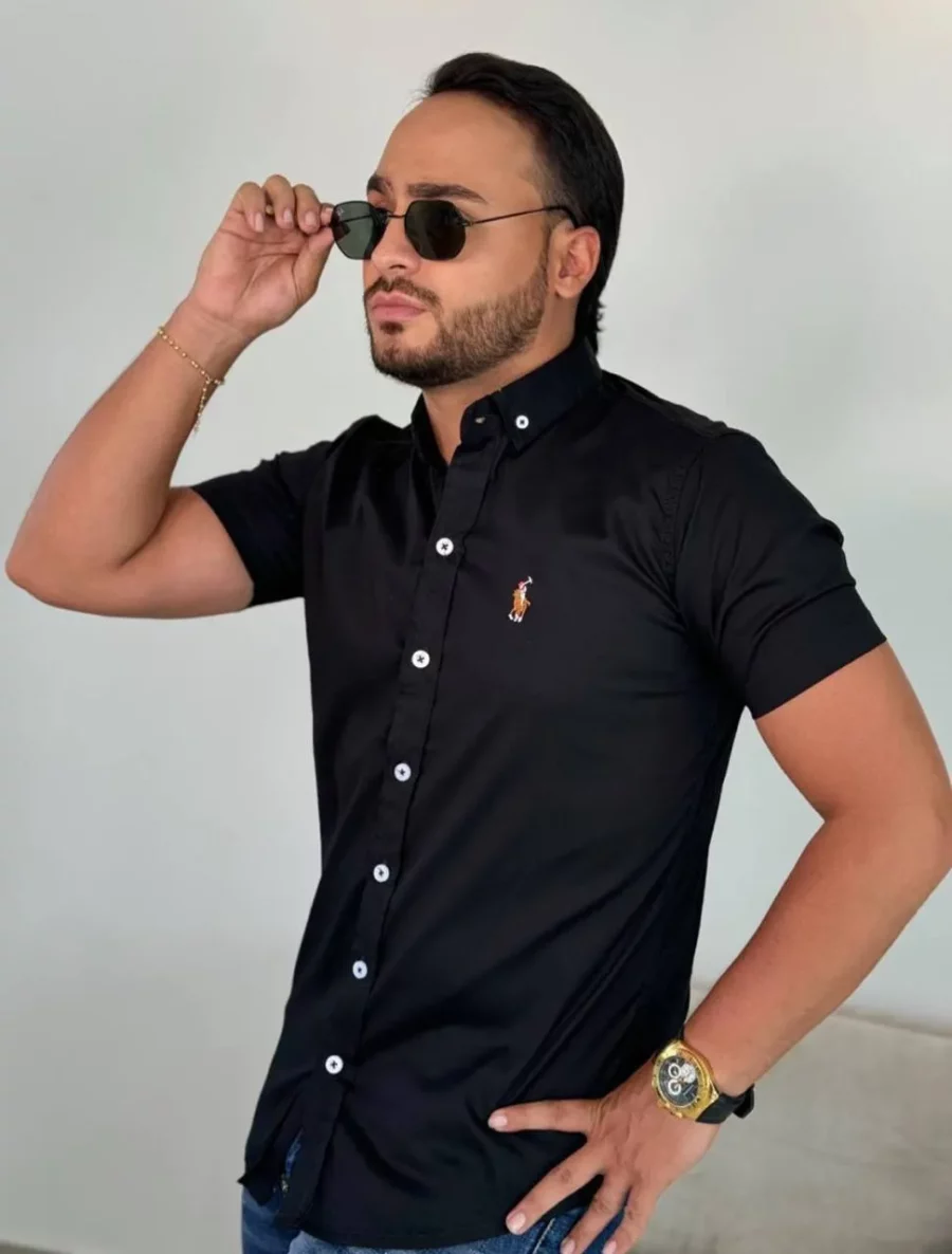 La Camisa de Manga Corta para Hombre Versátil - Image 6