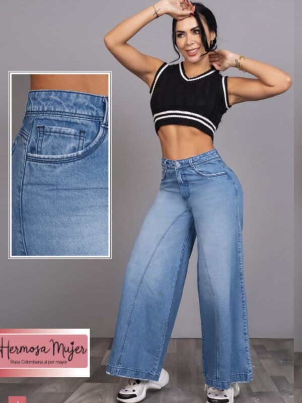 Jean push up oversize casual