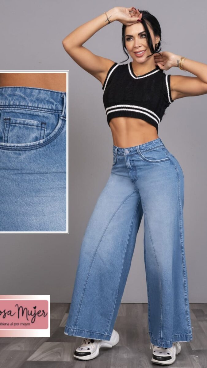 Jean push up oversize casual