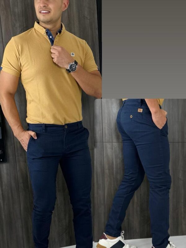 Pantalon en drill para hombre
