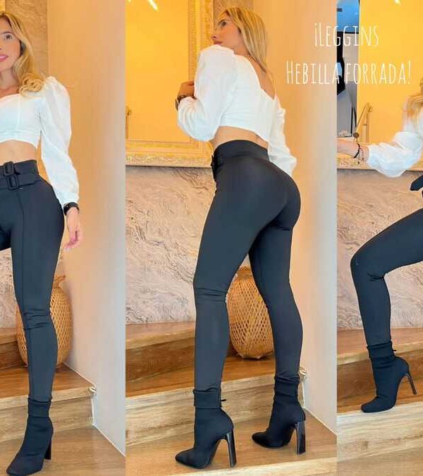 Leggins para mujer con cinturon