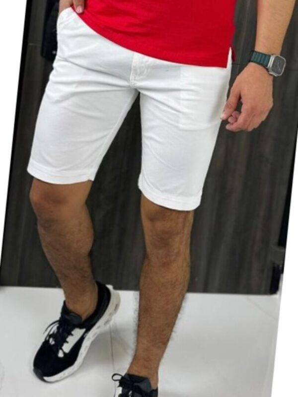 Bermuda con bolsillos para hombre